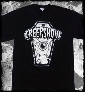 Creepshow   Coffin eyeball t shirt   Official   FAST SHIP