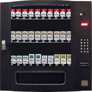 Countertop Cigarette Pack Vending Machine, 30 Selection Compact 