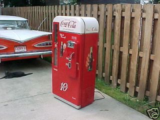 Restored Antique Coca Cola Coke Machines Vendo 81A 81B, 81D, CAV72 