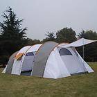 10 12 Man/Person 2+1Room Large Tunnel Camping Tent Family Group Tent W 