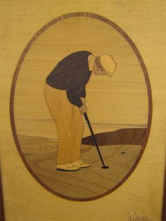 Vintage NELSON HUDSON RIVER INLAY Golf Picture #23