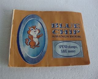 Lot of Collectible Blue Chip Saving Stamps Booklet