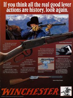 1992 WINCHESTER Model 94 RIFLE AD Collectible Firearms Advertising
