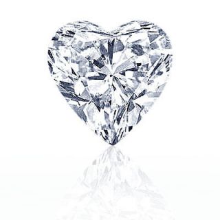 09 Carat D Color SI1 Heart Natural Loose Diamond For Ring 2.90X2.84 