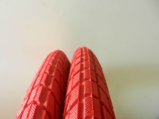   kenda 20 X 2.25 ISO 58 406 all red bmx bicycle tires tubes rim strip