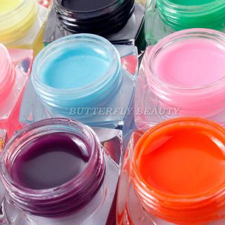 12 Color Pure solid UV GELl Nail Art UV Lamp Pen R303