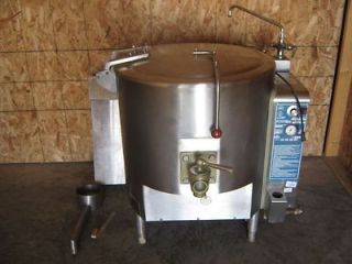   Hart GS 30 Gallon Jacketed Steam Kettle Gas Stainless Steel Commercial