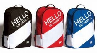 SPRAYGROUND   HELLO MY NAME IS   Backpack Bag Bookbag Schoolbag