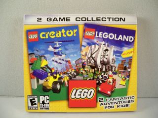 LEGO 2 Game Collection (PC) LEGO CREATOR and LEGO LEGOLAND