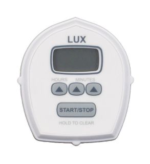 Lux ET50 Digital Washable Sanitary Kitchen Timer Waterproof White 