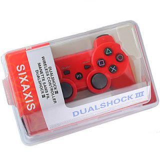 1pcs Charming Red Bluetooth Wireless Game Controller For Sony PS3