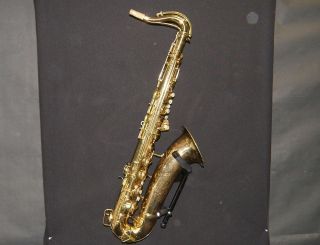 USED 1952 CONN 10M TENOR SAXOPHONE W/ CASE & MOUTH PIECE NICE