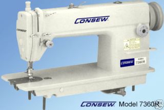 CONSEW 7360R SINGLE NEEDLE INDUSTRIAL SEWING MACHINE