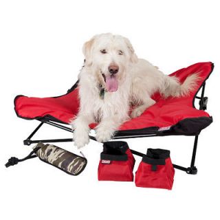 Coleman Pet Bed Bone Lounger Dog Camping Bed Medium/Large or Large/XL