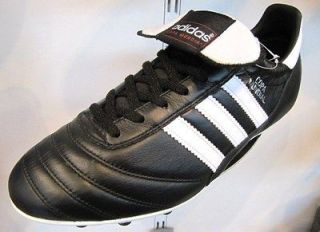 NEW ADIDAS COPA MUNDIAL FG BLACK/WHITE 015110 UK7 10.5 MEN FOOTBALL 