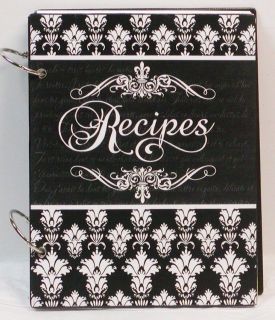 blank recipe books in Cookbooks