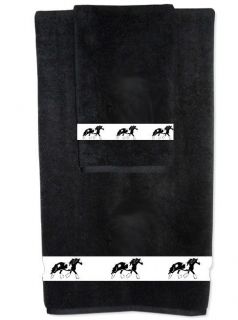   Wirehaired Pointer Dog Heavy Cotton Bath Towel *Your Choice of Colors