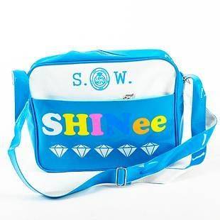 SHINEE SHW SHINee World KPOP BLUE SHOULDER BAG NEW 
