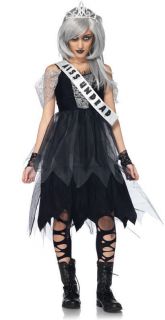   Zombie Prom Queen Costume Scary Kids Zombie Costume Size S/M OR M/L