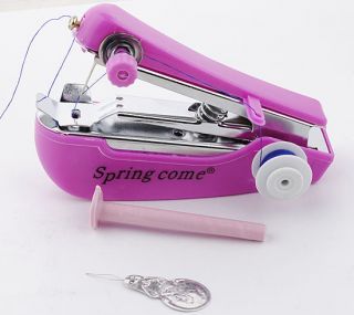  portable pocket cordless hand held clothes sewing machine Sergers set