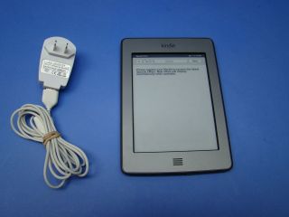  KINDLE TOUCH MODEL # D01200 4GB 6 WIFI WIRELESS EBOOK READER 