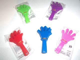 10, 12, 15, 20, 30 Mini Hand Clappers/Clackers   Party 