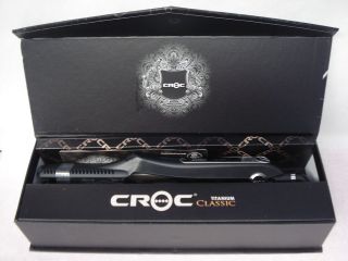 Croc Turboion Titanium Plates Hair Flat Iron Classic 1 Wet & Dry 450 