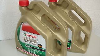   Castrol Edge Fully Synthetic 0W30 Engine Oil (2 x 4 Litre) 8 Litres