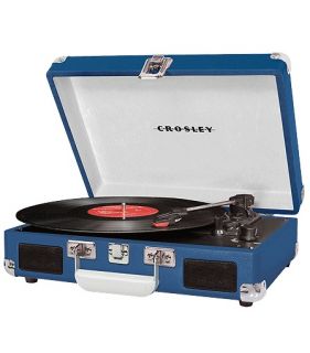 CR8005A GR Crosley Cruiser Turntable Record Player 3 Speed   Green 