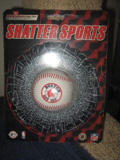 RED SOX SHATTER SPORTS WINDOW BALL STATIC CLING NEW MINT CONDITION