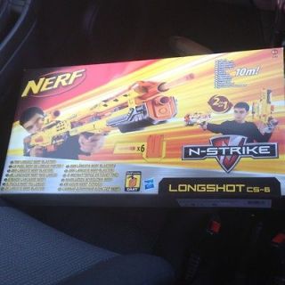 Nerf N Strike Longshot Long Shot CS 6 Blaster BRAND NEW