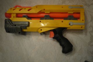 NERF N Strike Longshot CS 6 Clip System Dart Blaster Gun   Used