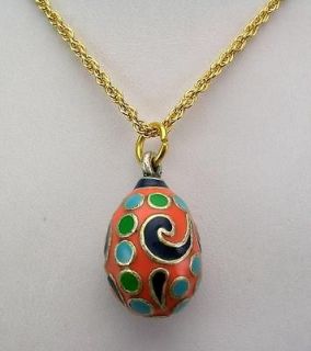 joan rivers egg necklace in Necklaces & Pendants