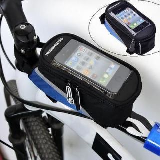 New Cycling Bike Bicycle Frame Pannier Front Tube Bag For Cell Phone 