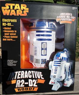   Wars Interactive R2 D2 Robot RARE 2005 Edition ELECTRONIC R2 D2 r2 d2