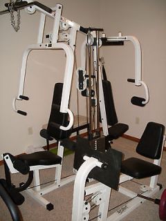 TUFF STUFF MUSCLE III Multi Station Home Gym Exercise Equipment 