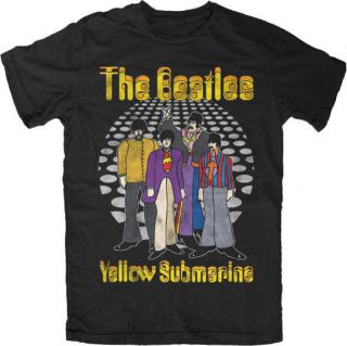 Beatles   Dance Floor Yellow Submarine T Shirt