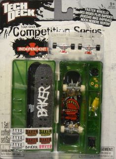   DECK COMPETITION SERIES BAKER TERRY KENNEDY FINGERBOARD SKATEBOARD NEW