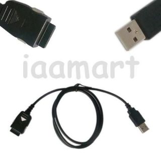 USB PC Charger +Data Cable/Cord/Lea​d For Samsung /MP4 Player 