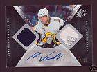   2007 08 SPX #25/25 Auto Patch 2 Color &Jersey Sabres Signed 07 08