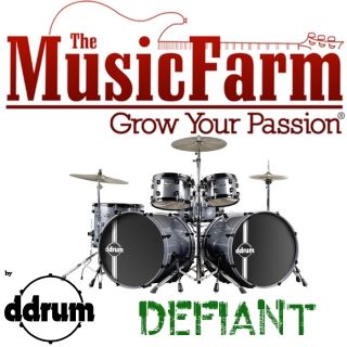 New Ddrum Defiant Double Bass Drum Set Shell Kit