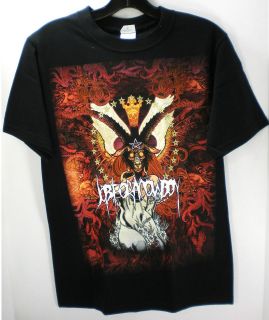 JOB FOR A COWBOY, DEATH METAL MUSIC BAND T SHIRT (NEW  SMALL)