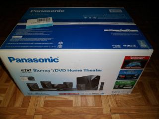 Panasonic SC BTT268 5.1 Channel Home Theater System with 3D Blu ray 