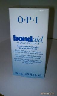 OPI bond aid nail dehydrator to help polish acrylic uv gel stick 