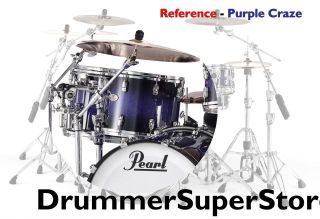 Pearl Reference Hanging Tom Drum 14x11 Purple Craze Finish 