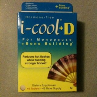 Cool+D Hormone free Menopause Bone Building Supplement 2 Boxes 90 