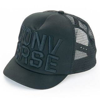 Brand New Converse Mesh Short Cap / Hat Black Color (1121U332403)