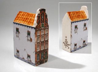 Delft Polychrome 5 Canal House ~ No. 6 ~ Decorative Gable Roof Facade