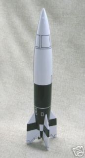 A4 V 2 Rocket Ballistic Missile Airplane Wood Model Big