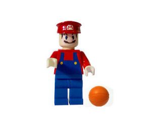 CUSTOM LEGO Super Mario Bros w/Basketball Nintendo Wii